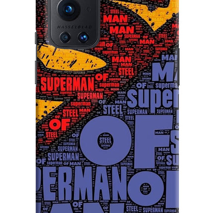 Superman Oneplus 9 Pro Hard Case Back Cover by Casekaro