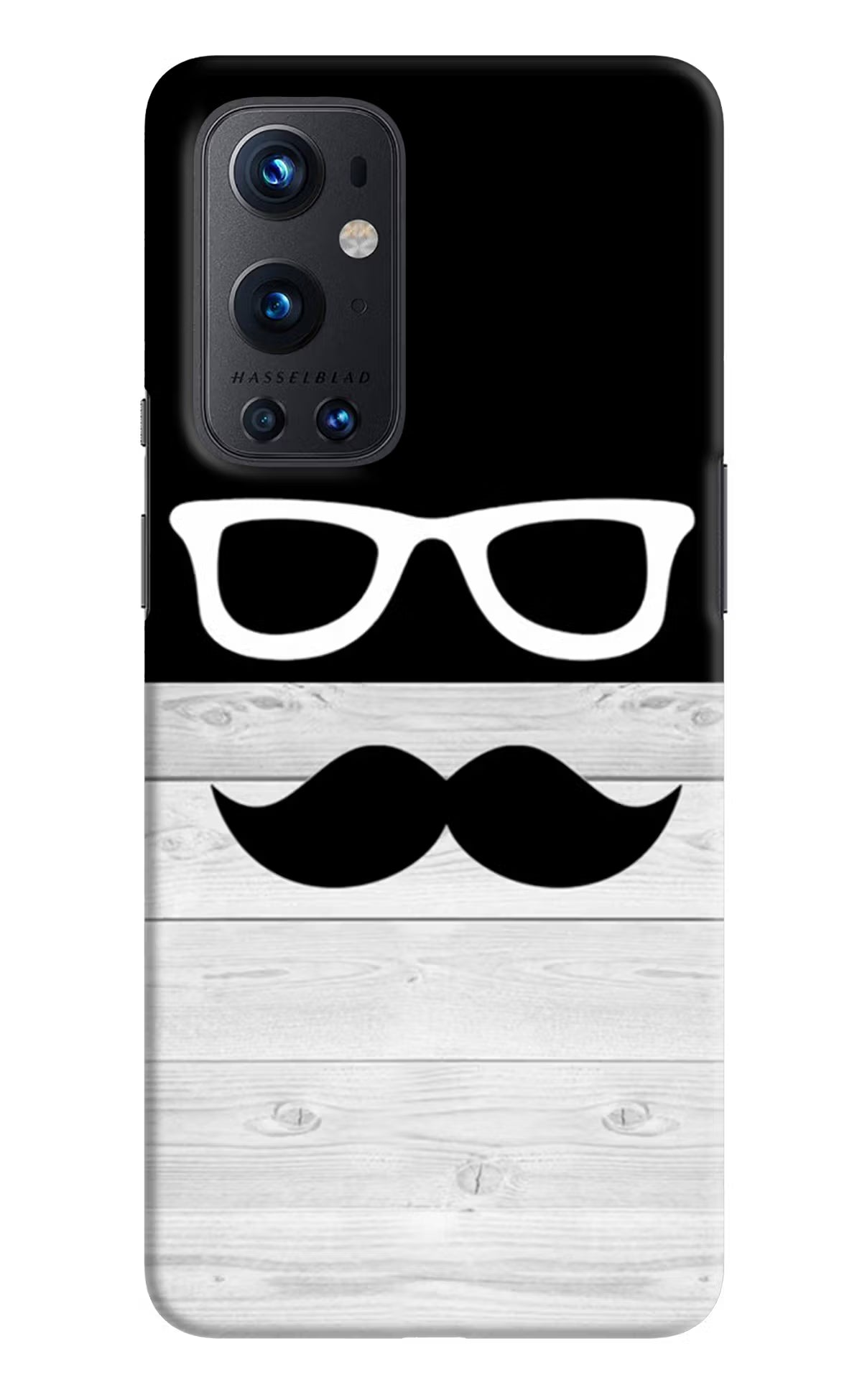 Mustache Oneplus 9 Pro Hard Case Back Cover by Casekaro