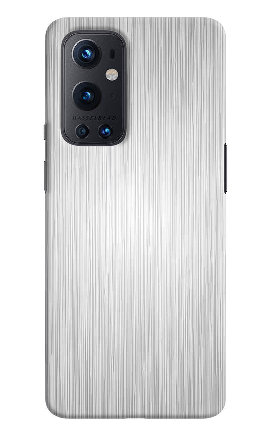Wooden Grey Texture Oneplus 9 Pro Hard Case Back Cover by Casekaro