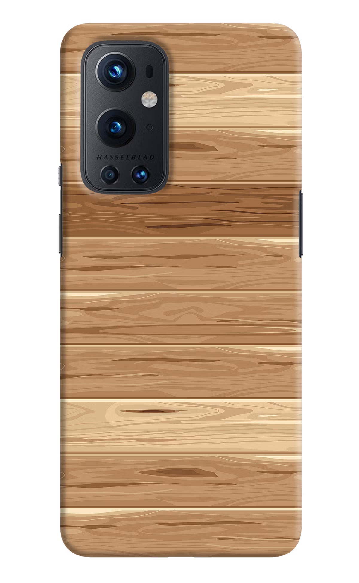 Wooden Vector Oneplus 9 Pro Hard Case Back Cover by Casekaro