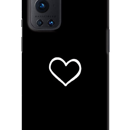 Heart Oneplus 9 Pro Hard Case Back Cover by Casekaro