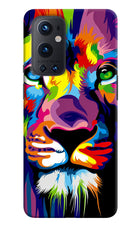 Lion Oneplus 9 Pro Hard Case Back Cover by Casekaro