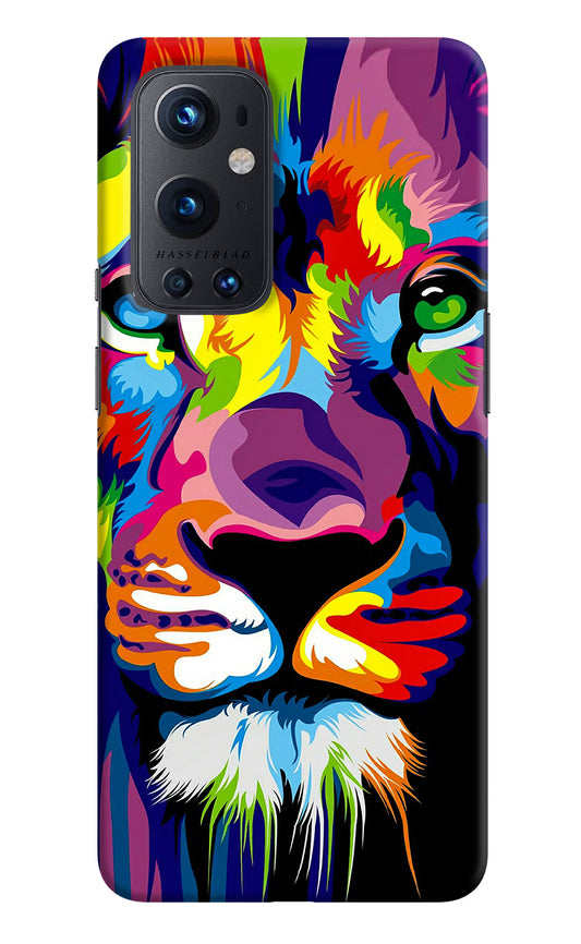 Lion Oneplus 9 Pro Hard Case Back Cover by Casekaro