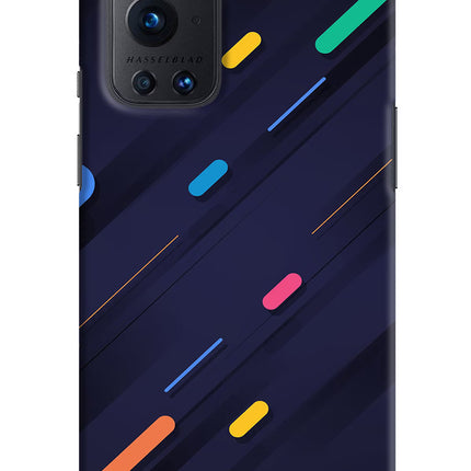 Abstract Design Oneplus 9 Pro Hard Case Back Cover by Casekaro