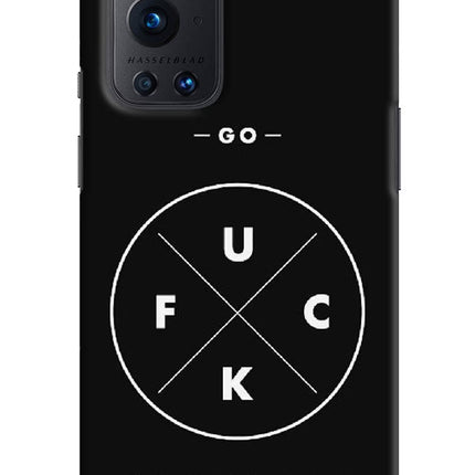 Go Fuck Yourself Oneplus 9 Pro Hard Case Back Cover by Casekaro