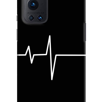 Heart Beats Oneplus 9 Pro Hard Case Back Cover by Casekaro