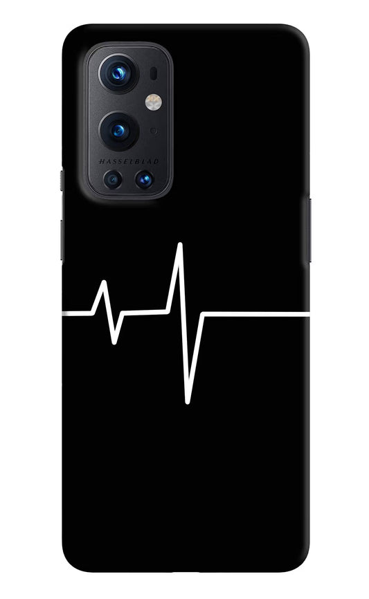 Heart Beats Oneplus 9 Pro Hard Case Back Cover by Casekaro