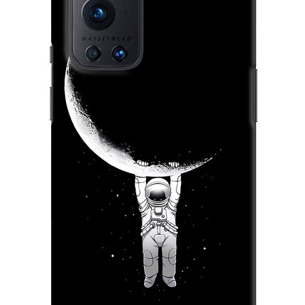 Moon Space Oneplus 9 Pro Hard Case Back Cover by Casekaro