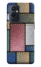 Multicolor Jeans Oneplus 9 Pro Hard Case Back Cover by Casekaro