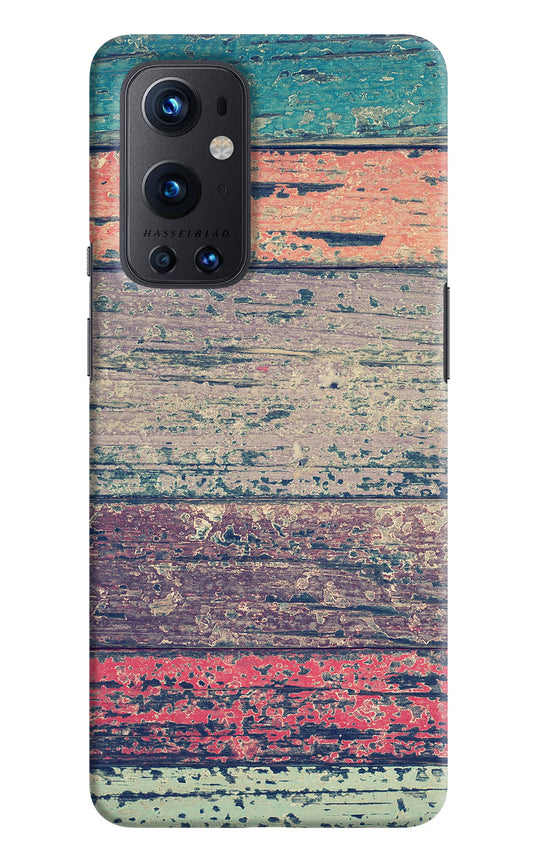Colourful Wall Oneplus 9 Pro Hard Case Back Cover by Casekaro