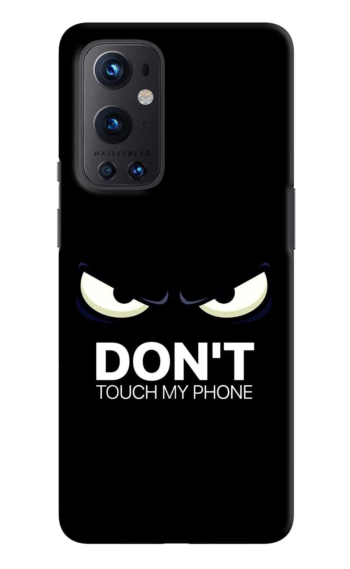 Don'T Touch My Phone Oneplus 9 Pro Hard Case Back Cover by Casekaro
