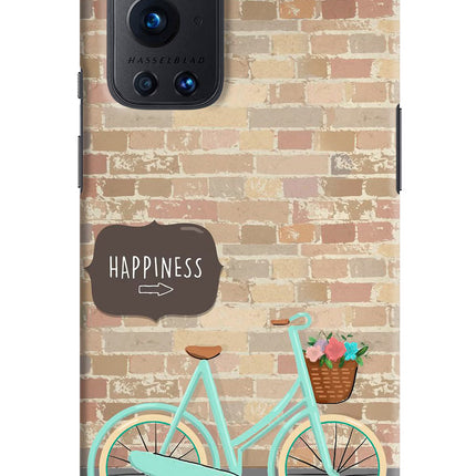 Happiness Artwork Oneplus 9 Pro Hard Case Back Cover by Casekaro
