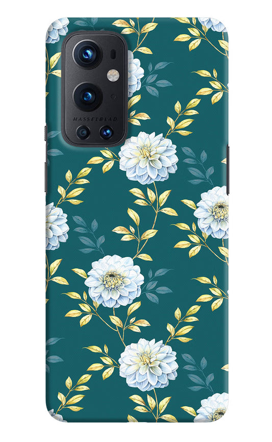 Flowers Oneplus 9 Pro Hard Case Back Cover by Casekaro