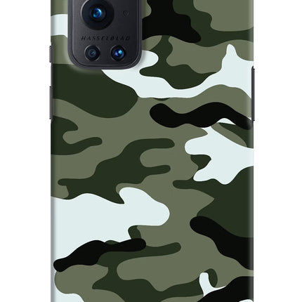 Camouflage Oneplus 9 Pro Hard Case Back Cover by Casekaro