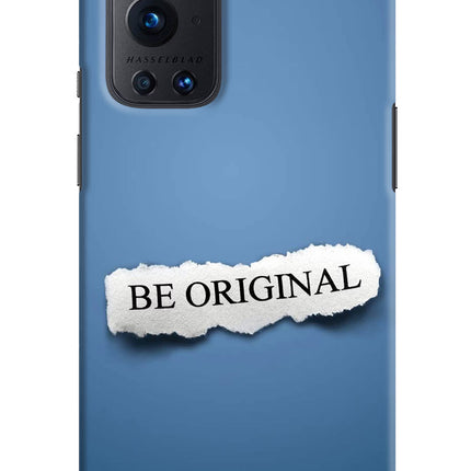 Be Original Oneplus 9 Pro Hard Case Back Cover by Casekaro