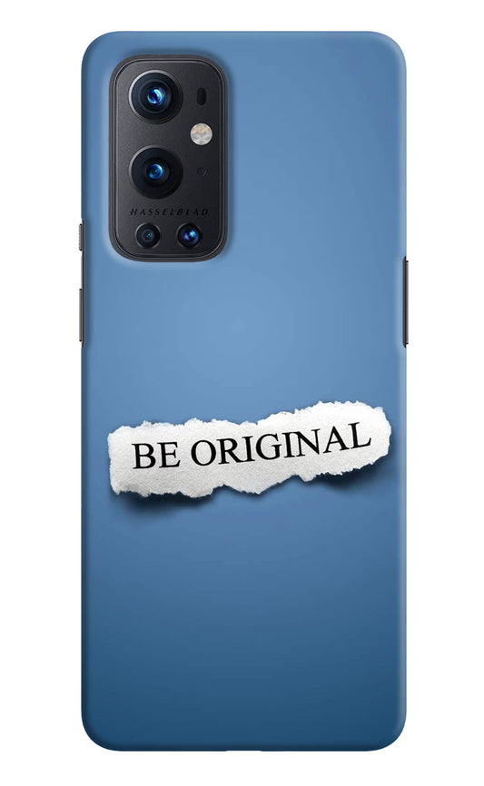 Be Original Oneplus 9 Pro Hard Case Back Cover by Casekaro