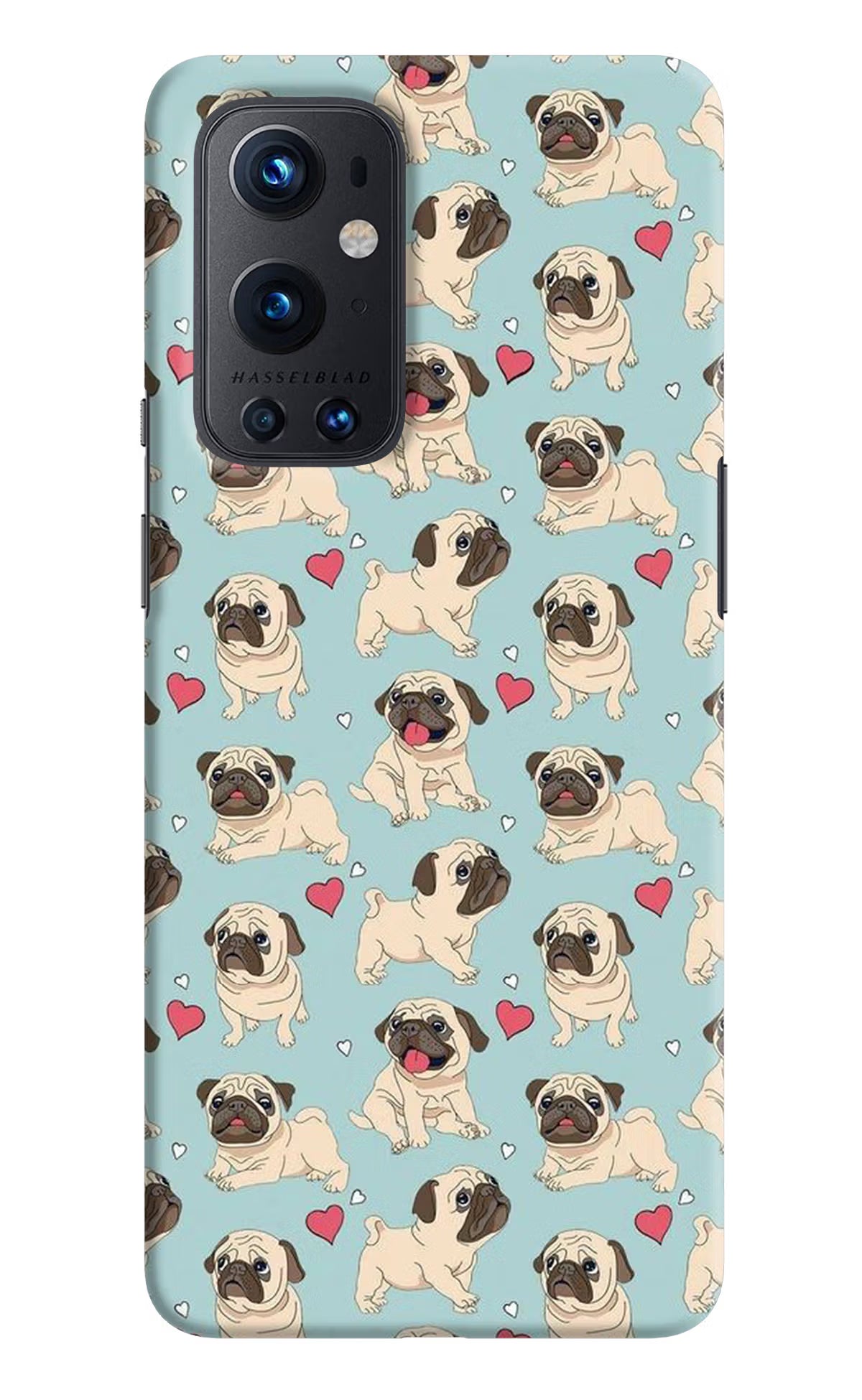 Pug Dog Oneplus 9 Pro Hard Case Back Cover by Casekaro