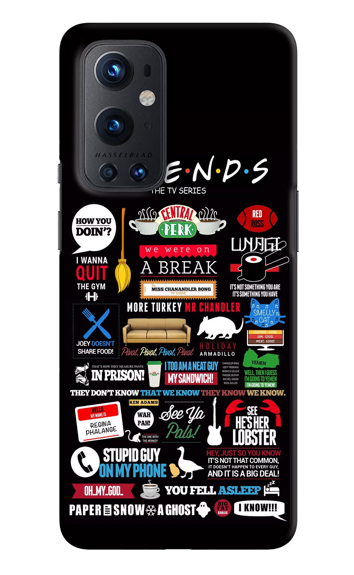 FRIENDS Oneplus 9 Pro Hard Case Back Cover by Casekaro