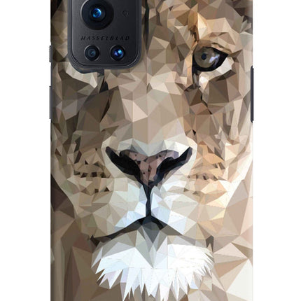 Lion Art Oneplus 9 Pro Hard Case Back Cover by Casekaro