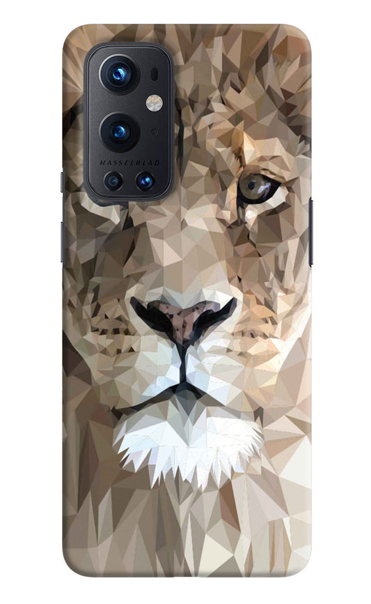 Lion Art Oneplus 9 Pro Hard Case Back Cover by Casekaro