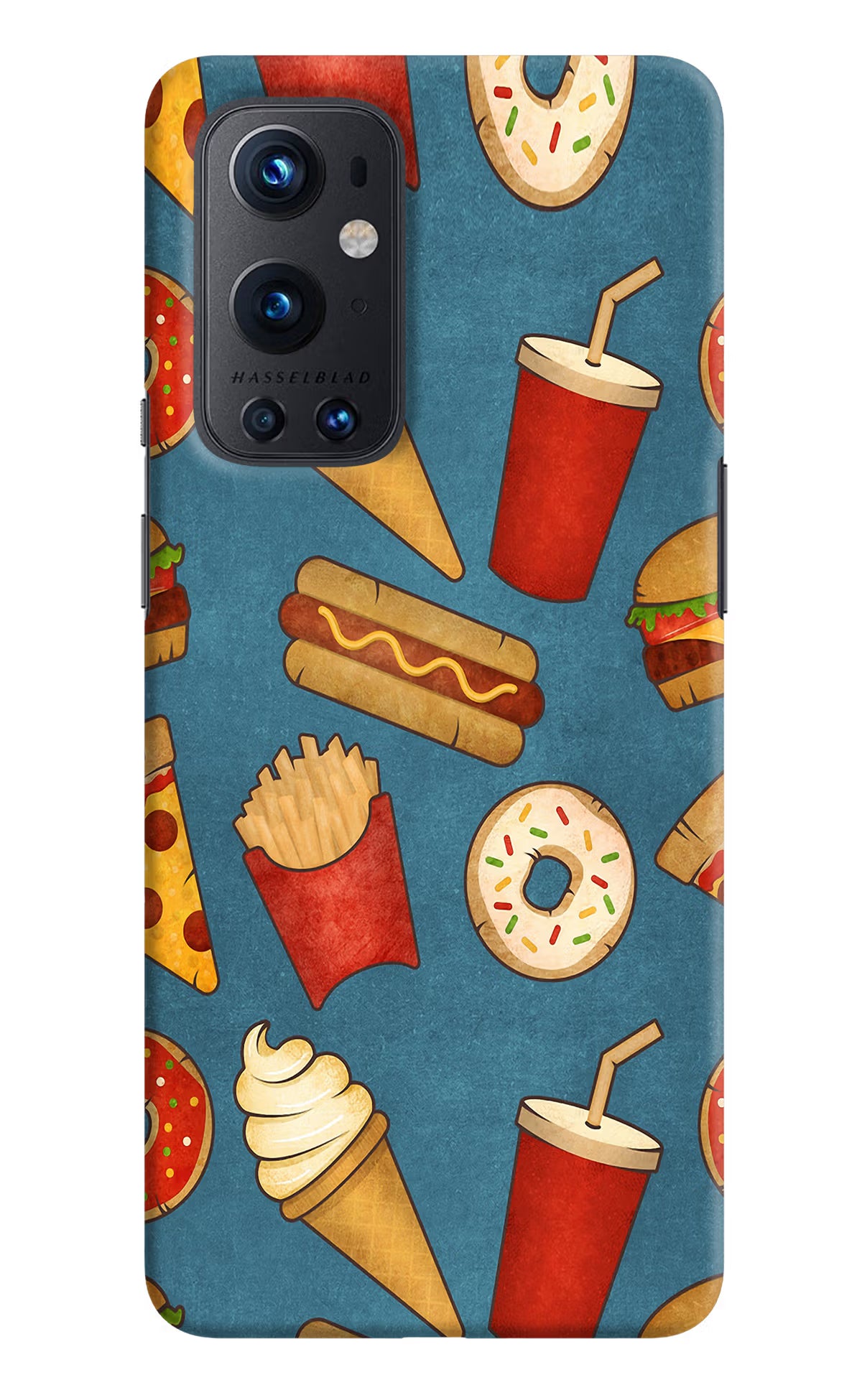 Foodie Oneplus 9 Pro Hard Case Back Cover by Casekaro