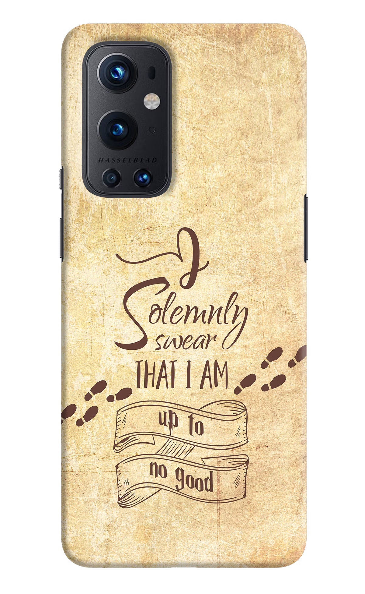 I Solemnly swear that i up to no good Oneplus 9 Pro Hard Case Back Cover by Casekaro