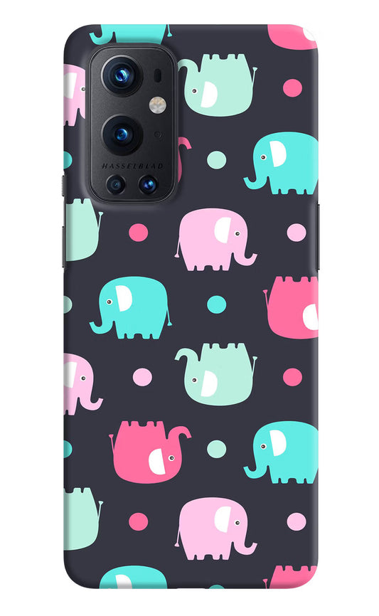 Elephants Oneplus 9 Pro Hard Case Back Cover by Casekaro