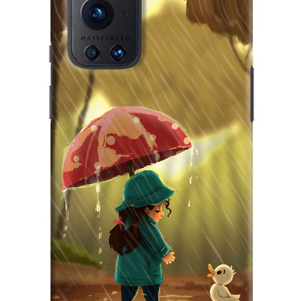 Rainy Day Oneplus 9 Pro Hard Case Back Cover by Casekaro