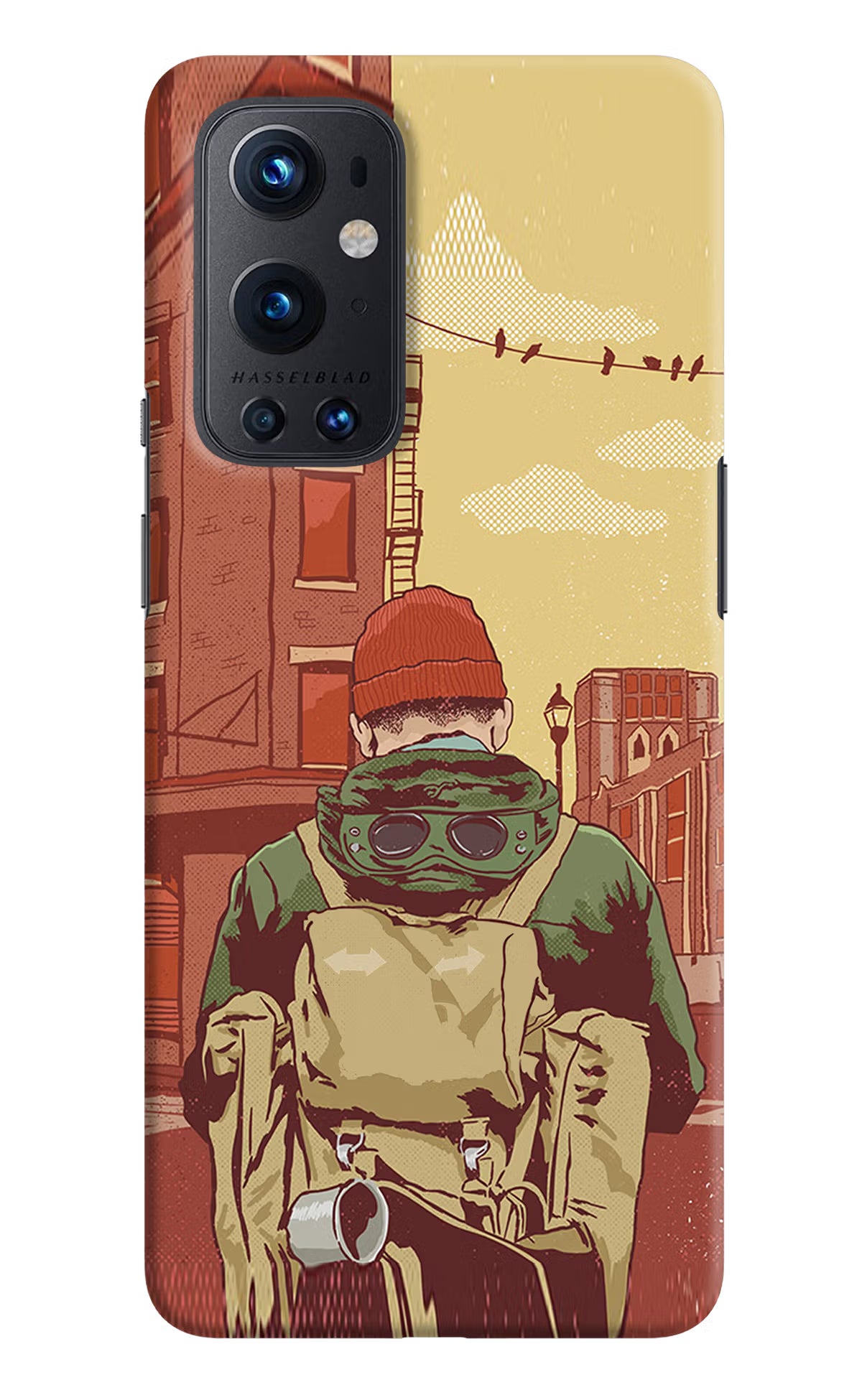 Adventurous Oneplus 9 Pro Hard Case Back Cover by Casekaro