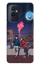 Chilling Couple Oneplus 9 Pro Hard Case Back Cover by Casekaro
