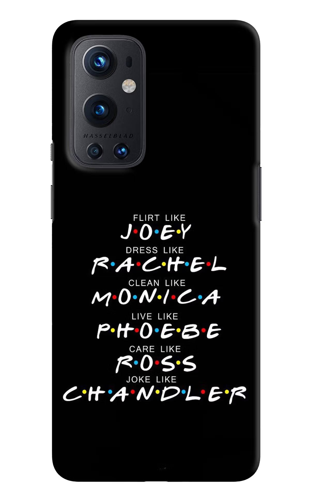 FRIENDS Character Oneplus 9 Pro Hard Case Back Cover by Casekaro