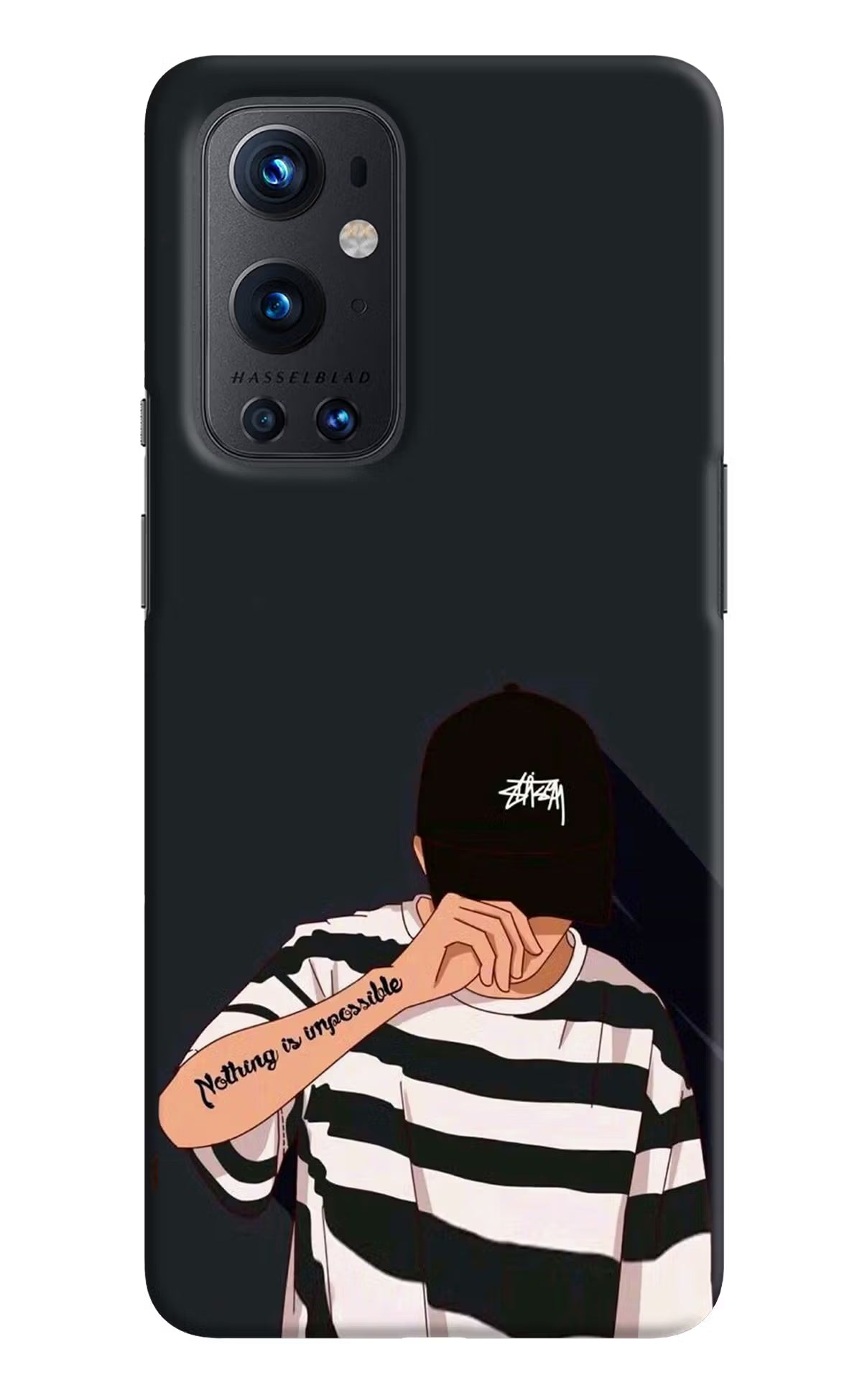Aesthetic Boy Oneplus 9 Pro Hard Case Back Cover by Casekaro