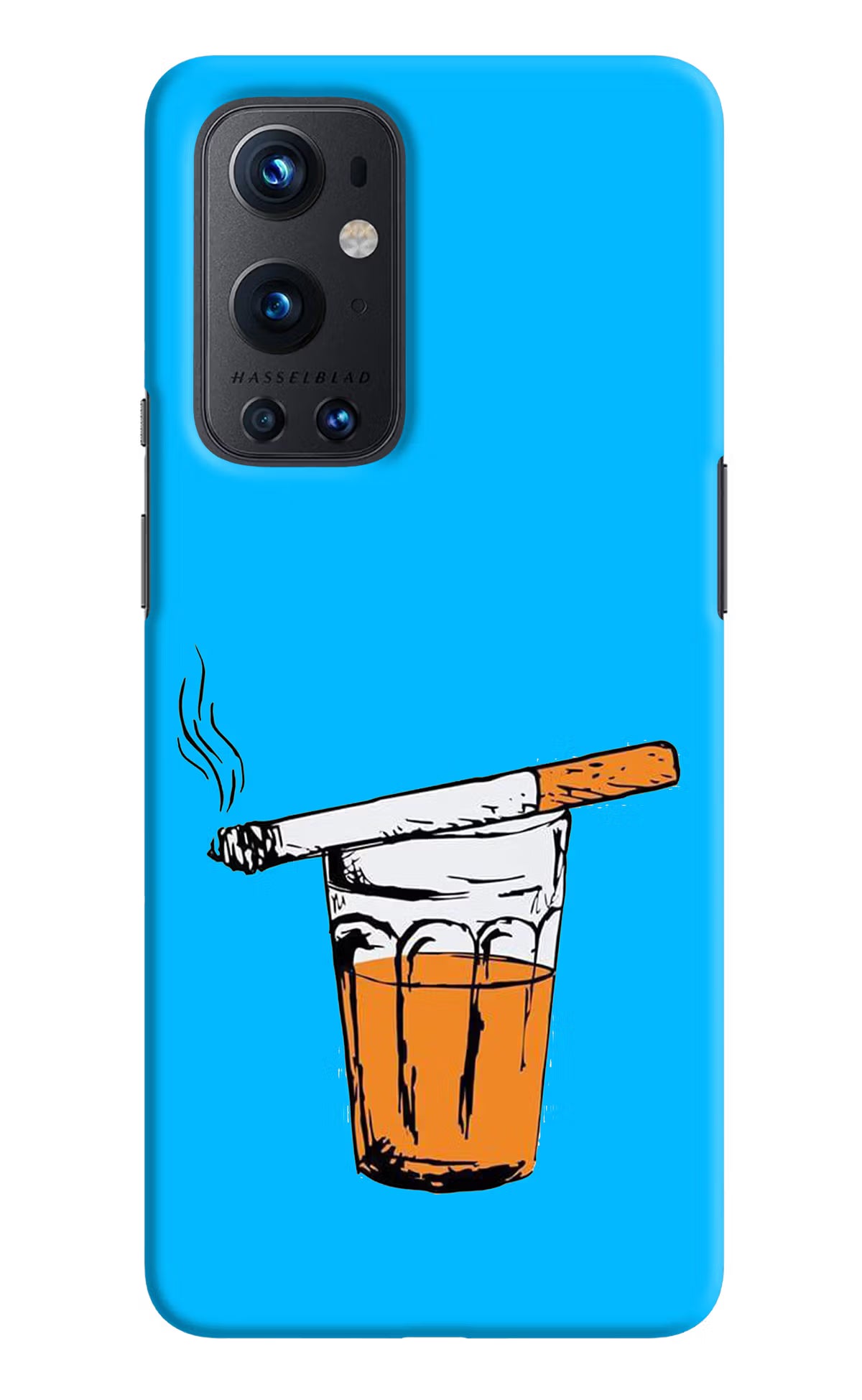 Chai Sutta Oneplus 9 Pro Hard Case Back Cover by Casekaro