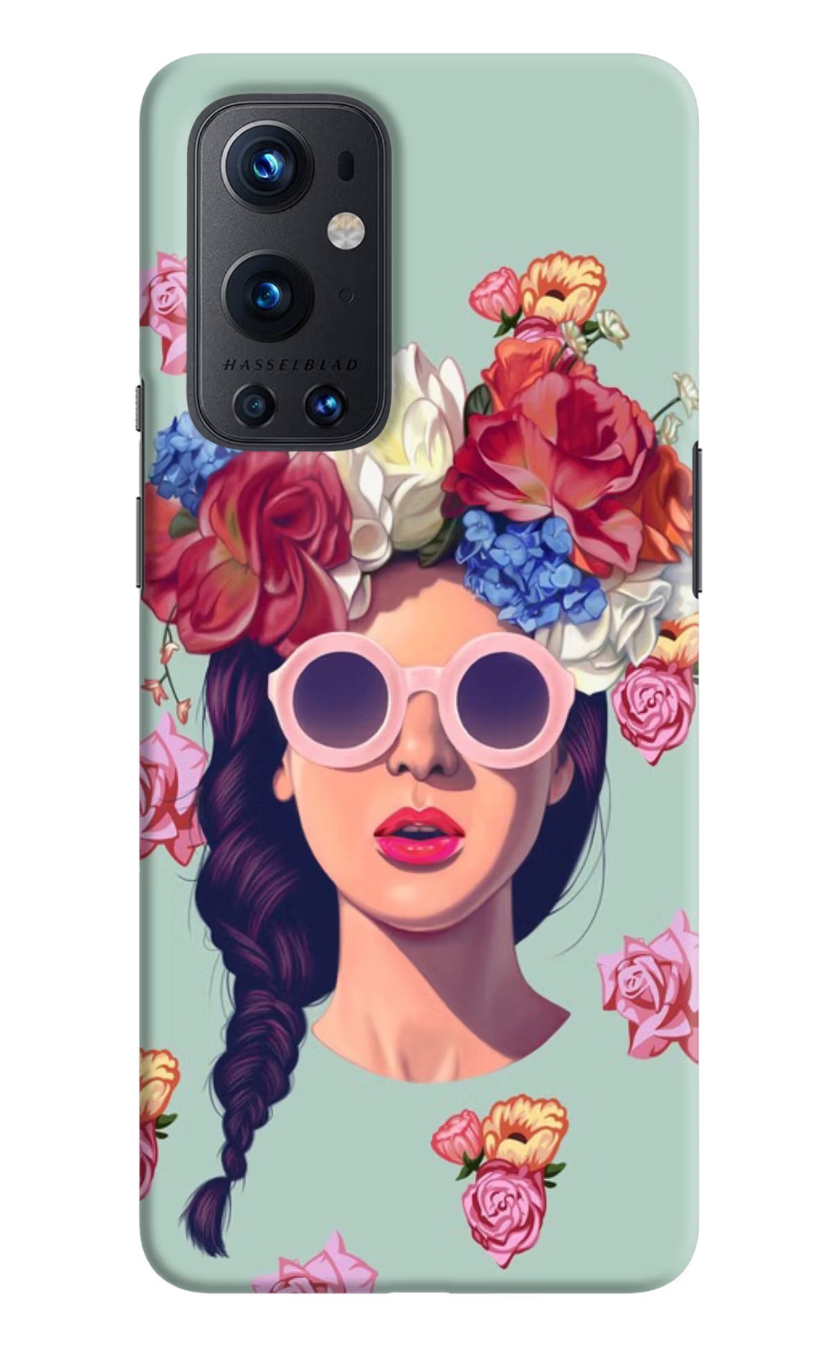 Pretty Girl Oneplus 9 Pro Hard Case Back Cover by Casekaro