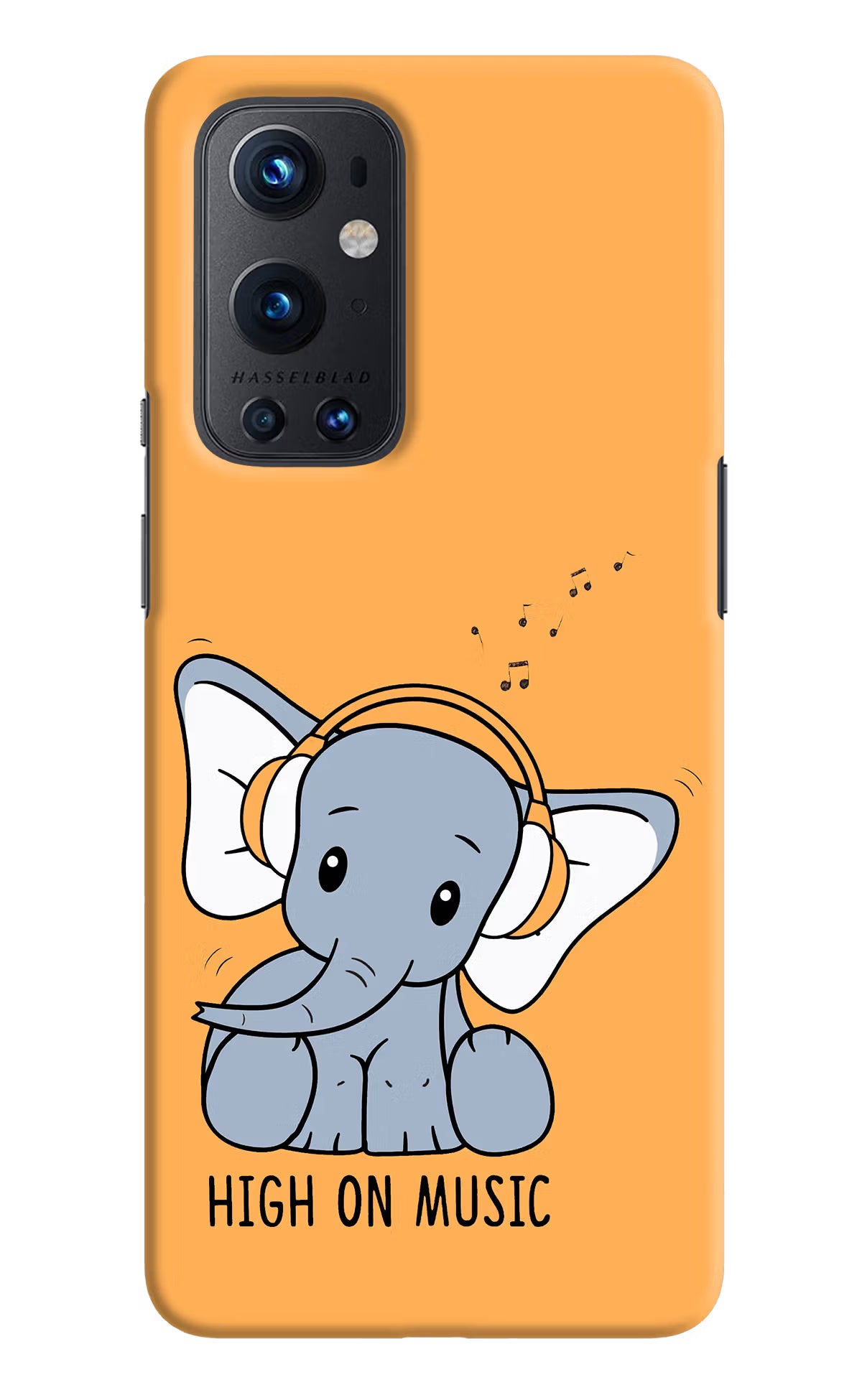 High On Music Oneplus 9 Pro Hard Case Back Cover by Casekaro
