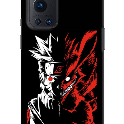 Naruto Two Face Oneplus 9 Pro Hard Case Back Cover by Casekaro