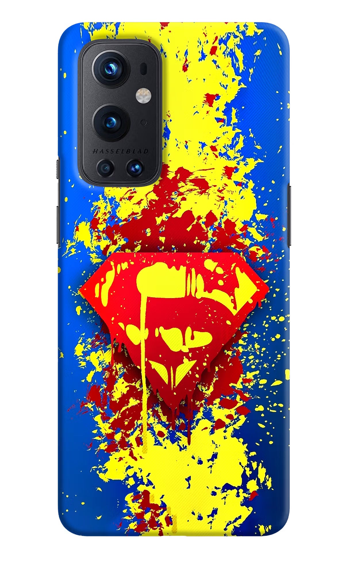 Superman logo Oneplus 9 Pro Hard Case Back Cover by Casekaro
