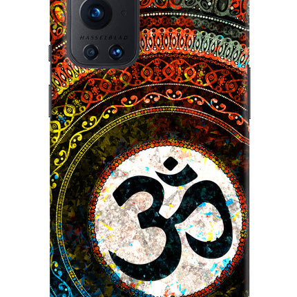 Om Cultural Oneplus 9 Pro Hard Case Back Cover by Casekaro