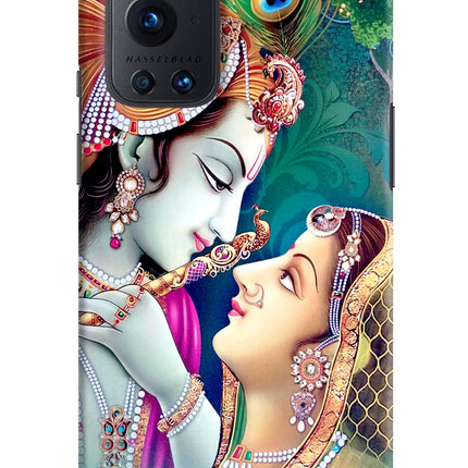 Lord Radha Krishna Oneplus 9 Pro Hard Case Back Cover by Casekaro
