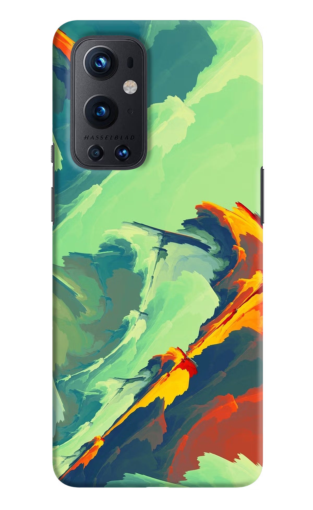 Paint Art Oneplus 9 Pro Hard Case Back Cover by Casekaro