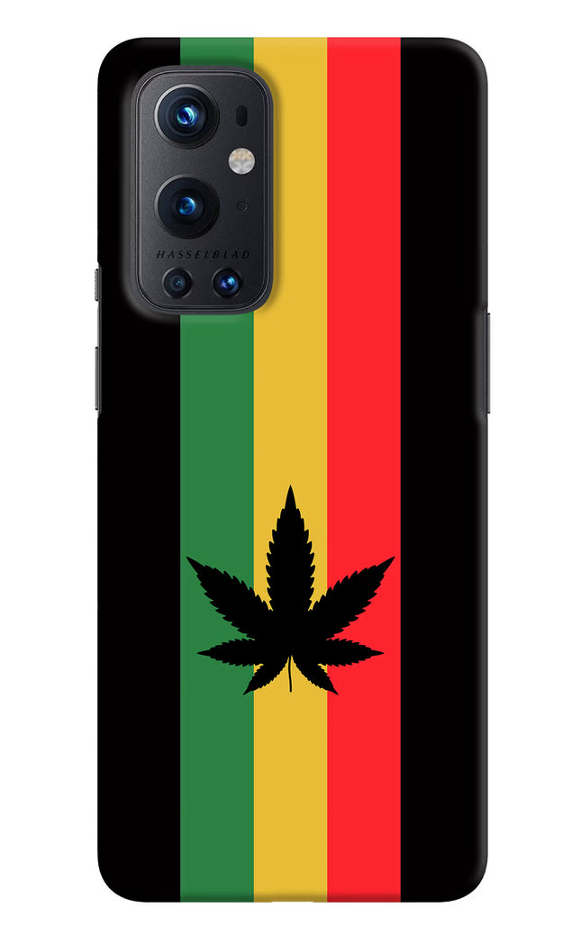Weed Flag Oneplus 9 Pro Hard Case Back Cover by Casekaro