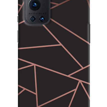 Geometric Pattern Oneplus 9 Pro Hard Case Back Cover by Casekaro