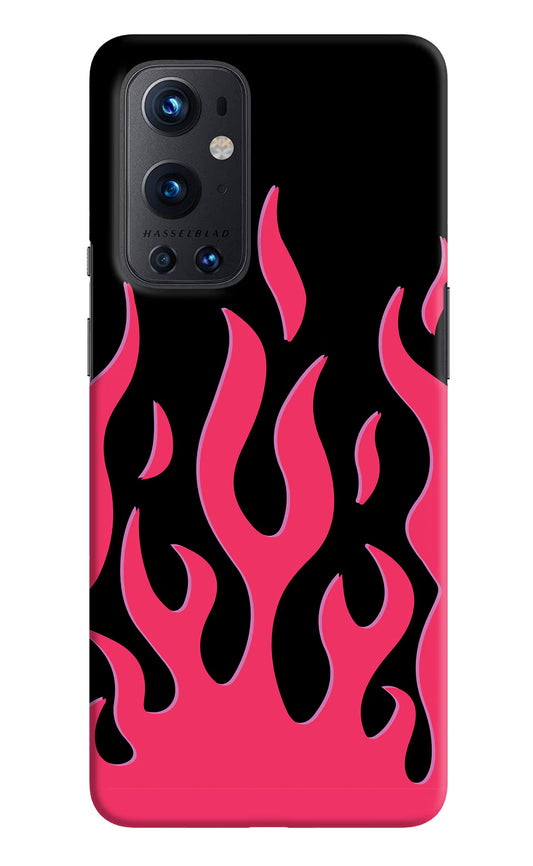Fire Flames Oneplus 9 Pro Hard Case Back Cover by Casekaro