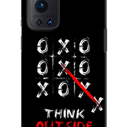 Think out of the BOX Oneplus 9 Pro Hard Case Back Cover by Casekaro