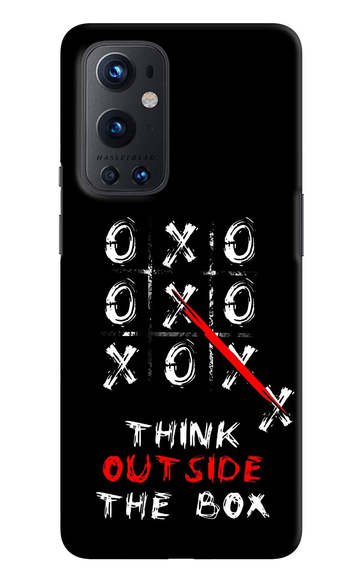 Think out of the BOX Oneplus 9 Pro Hard Case Back Cover by Casekaro