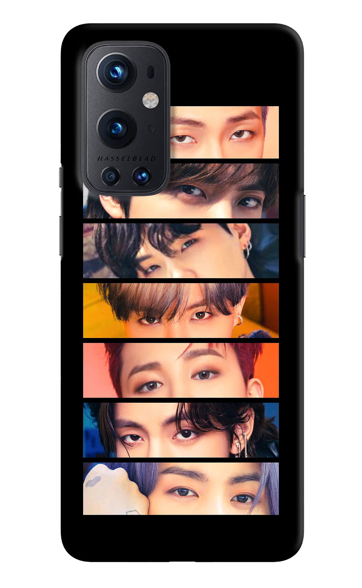 BTS Eyes Oneplus 9 Pro Hard Case Back Cover by Casekaro