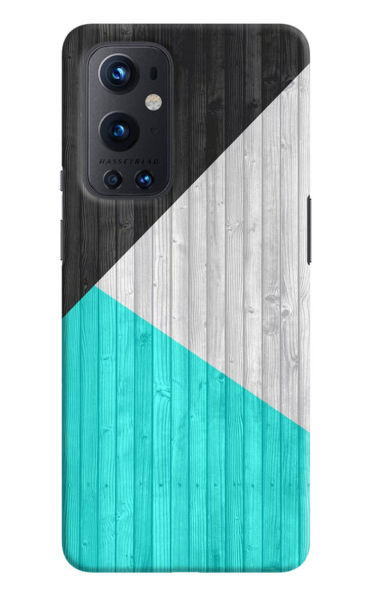 Wooden Abstract Oneplus 9 Pro Hard Case Back Cover by Casekaro