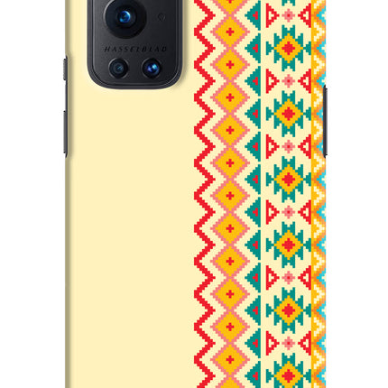 Ethnic Seamless Oneplus 9 Pro Hard Case Back Cover by Casekaro