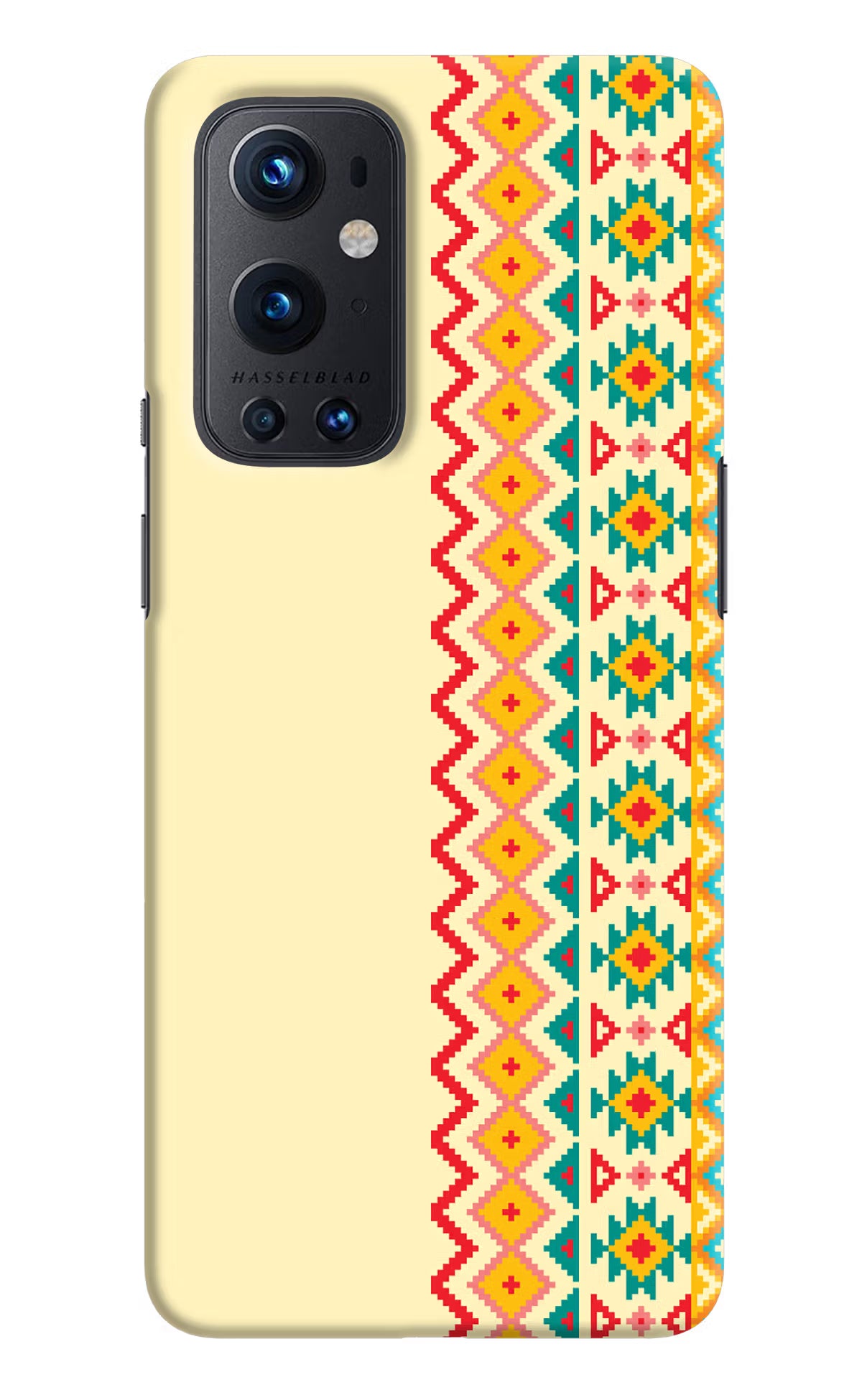Ethnic Seamless Oneplus 9 Pro Hard Case Back Cover by Casekaro