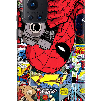 Spider Man Oneplus 9 Pro Hard Case Back Cover by Casekaro
